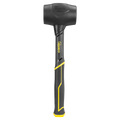 Kango 680g Black Rubber Mallet - High Density Rubber - Durable Design - Black - SuperSaverAU - view 1