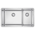 Abey Lucia 221 Sink and Tap Pack - 1 and 3/4 Bowl, 53L Total, Pull Out Mixer Tap - LUA221T14