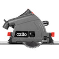 Ozito 1200W 165mm Plunge Saw OPS-165, Bevel & Depth Adjust for Track Cutting