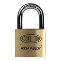 Lockwood High Security Solid Brass Padlocks 40mm 4 Pack Durable Design - SuperSaverAU - view 1