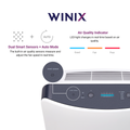 Winix Zero Max Air Purifier - 4 Stage - Suitable for 99m2 - Ultra-Quiet 25dB - SuperSaverAU - view 4