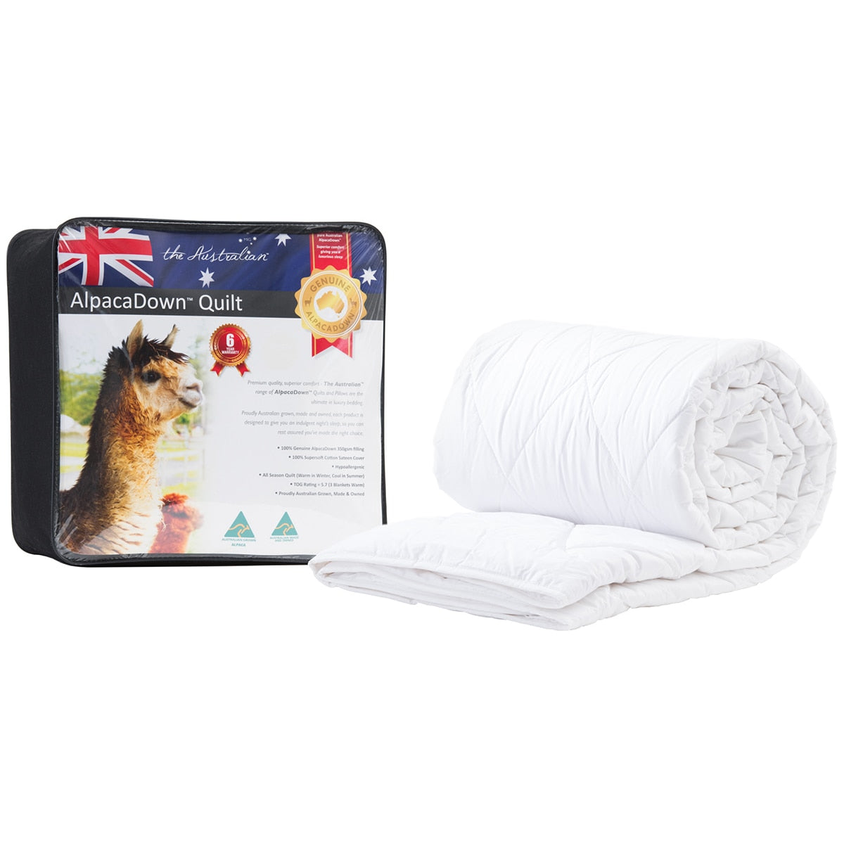 The Australian AlpacaDown King Quilt - SuperSaverAU - view 3