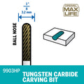 Dremel MAX 3.2mm Tungsten Carbide Cutter (9903HP)
