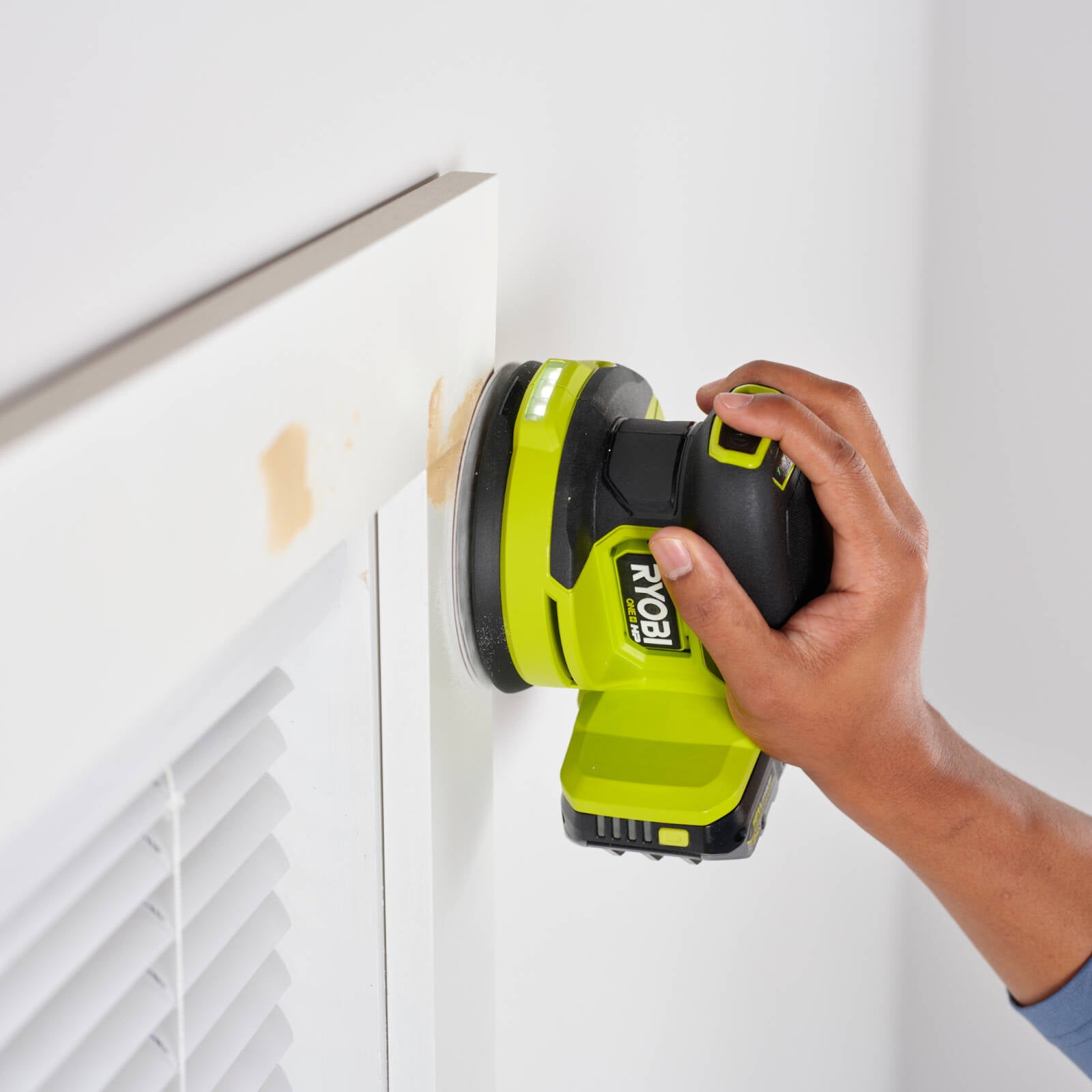 Ryobi 18V ONE+ HP Brushless 125mm Cordless Random Orbital Sander Tool Only RROS18C