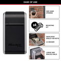 Master Lock Wall Mount Next Gen Key Safe - Steel Combination Lock Box for 10 Keys