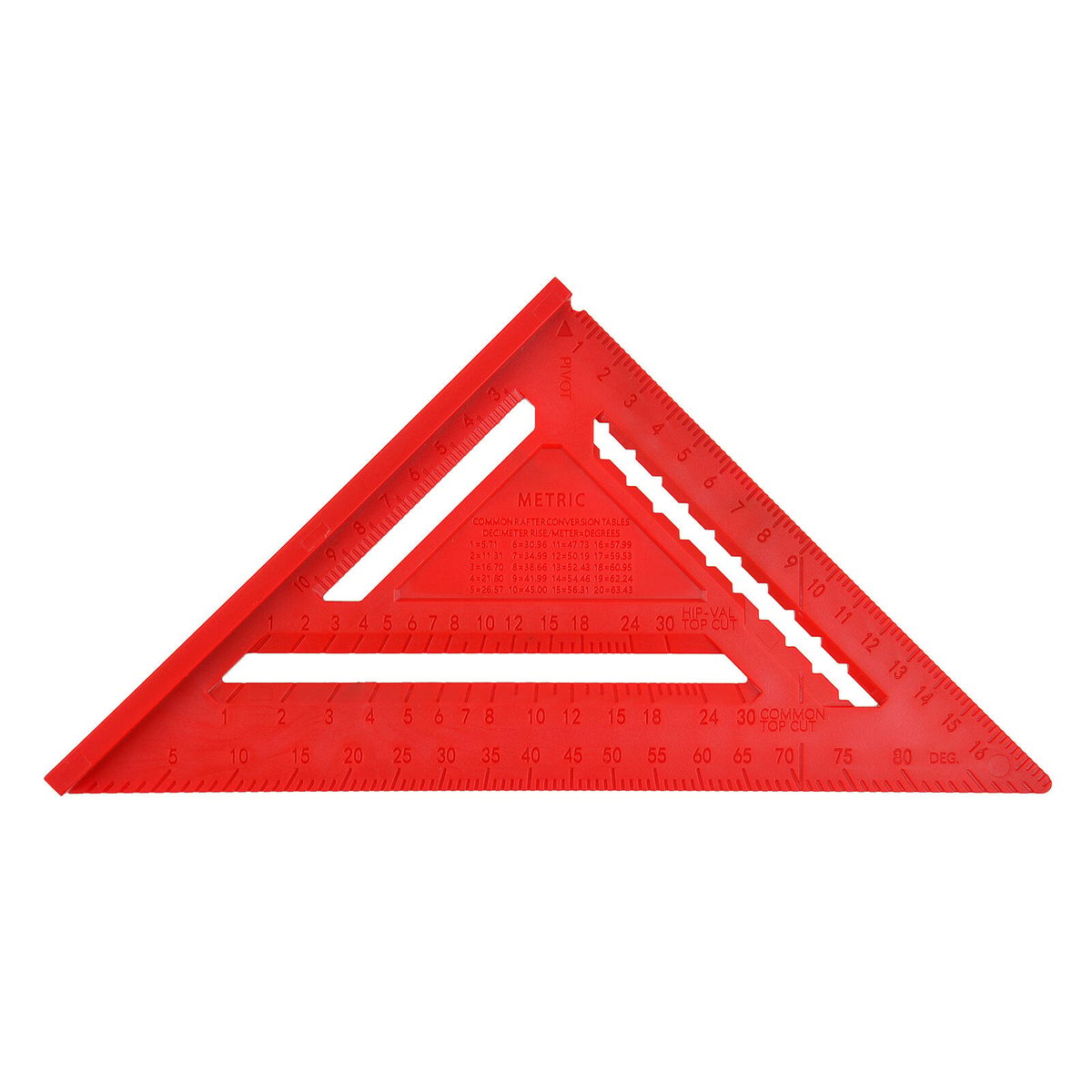Trojan 7 Inch Rafter Square - Lightweight Poly - Metric Markings - Durable - SuperSaverAU - view 2