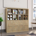Flexi Storage Clever Cube Oak Divider Insert 335 x 385 x 335mm