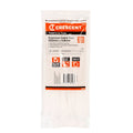 Crescent Cable Ties - 200 x 4.6mm - White - 100 Pack - Nylon - Self-Locking - SuperSaverAU - view 1