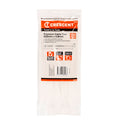 Crescent 200mm x 4.6mm Natural Nylon Cable Ties 100 Pack