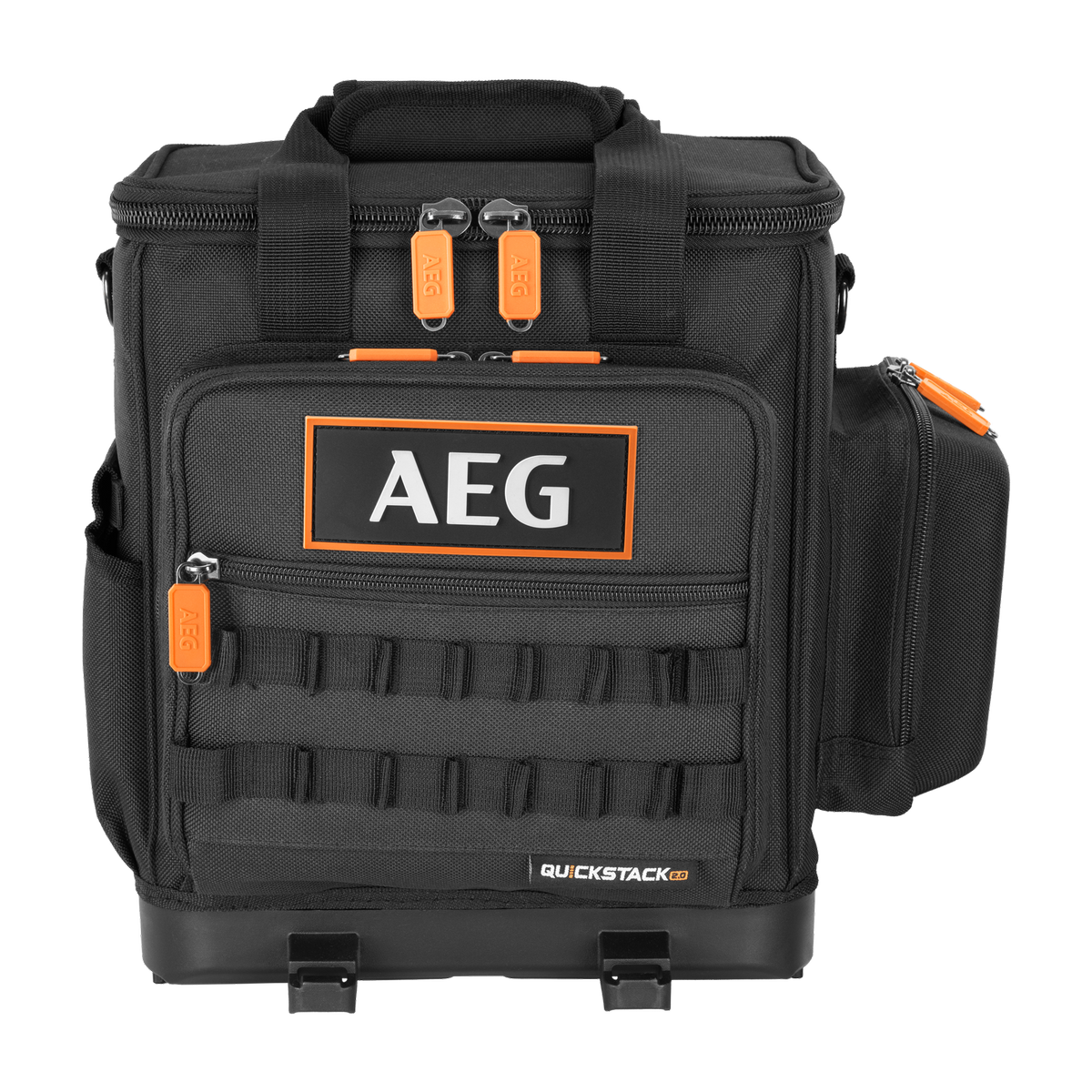 AEG Quickstack 2.0 Half Size Tool Bag - 33 Pockets - 250mm x 360mm x 380mm - SuperSaverAU - view 1