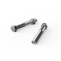 Zenith Hex Head Bolts & Nuts - M12 x 100mm - 25 Pack - Stainless Steel 304 - Rust Resistant - SuperSaverAU - view 1