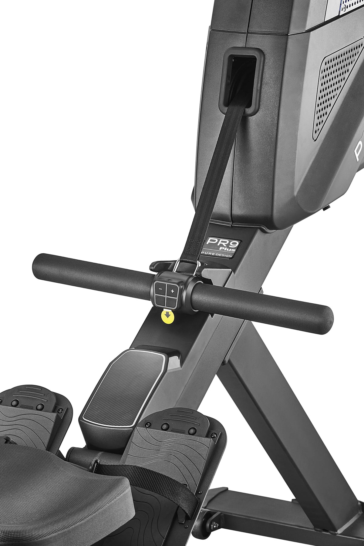 Pure Design PR9 Plus Rowing Machine - 16 Levels, Programmable Computer, Foldaway - PD-PR9AO
