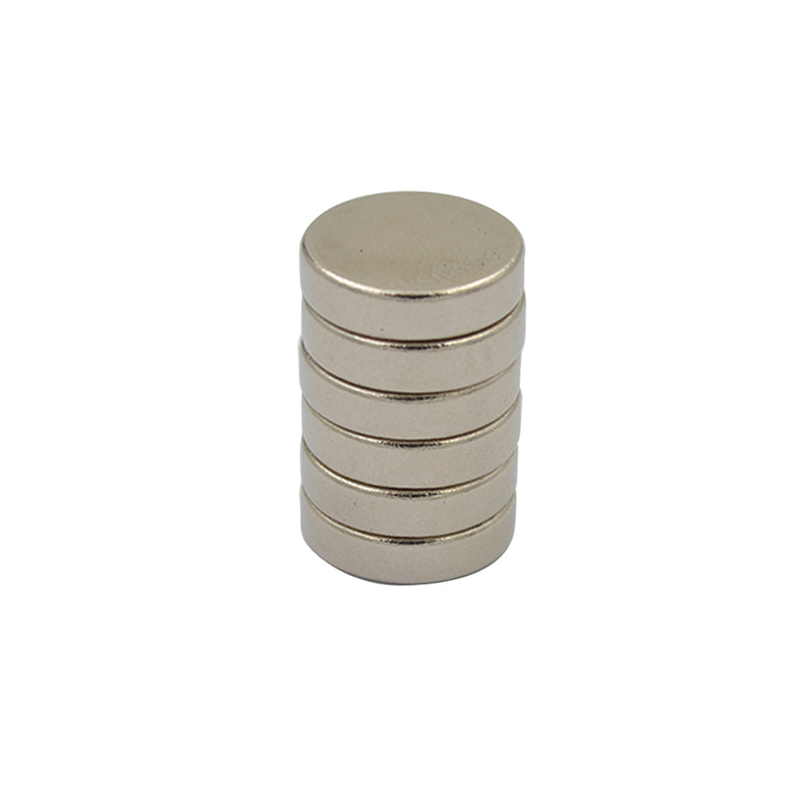 Everhang 12mm Rare Earth Neodymium Disc Magnet 6 Pack