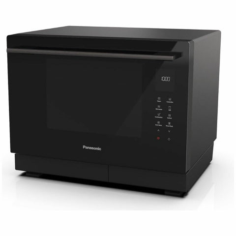Panasonic 31L inverter flatbed microwave convection oven with steam - 1000W, 36 auto programs - NN-CS89LBQPQ