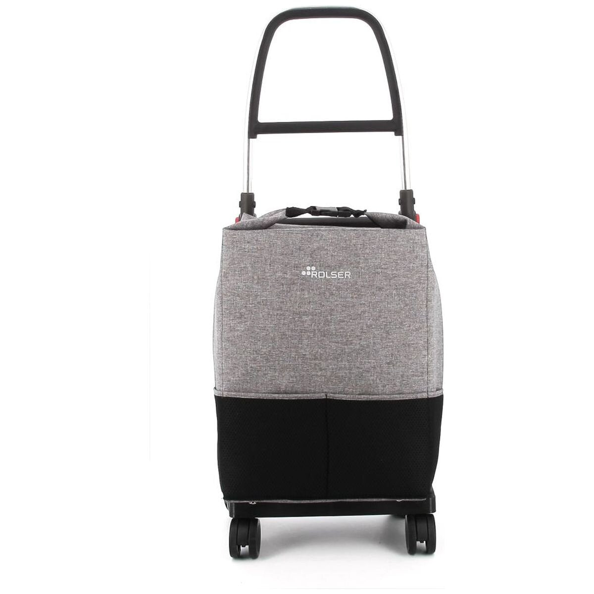 Rolser One Tweed TShop 4 wheel swivelling trolley and backpack - 27L - Grey - R-ONE001-1022