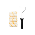 Prorenovator 100 Fabric Mini Roller Set 7 Pack - 11mm Nap - Black - Small Projects - SuperSaverAU - view 2