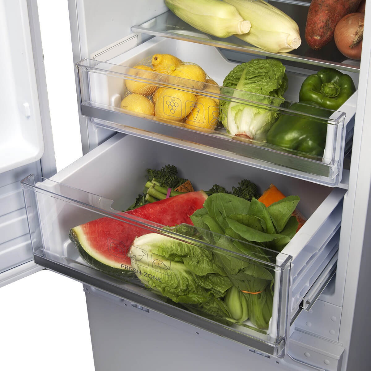 Artusi 280L Fully Integrated Refrigerator - Frost Free, Touch Control, 41dB Noise Level - AINT5100