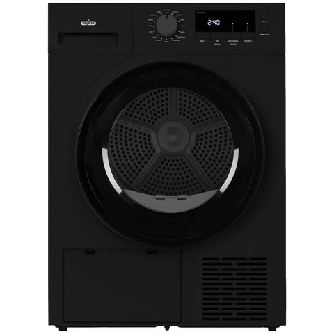 Mykin 8kg Heat Pump Dryer - 7 Star Energy Rating - Sensor Drying - Black - MHPD800B
