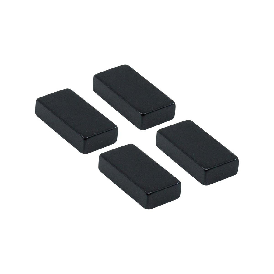 Everhang Rare Earth Block Magnet 4 Pack - 25 x 12.5mm - Black - Strong Neodymium - SuperSaverAU - view 1