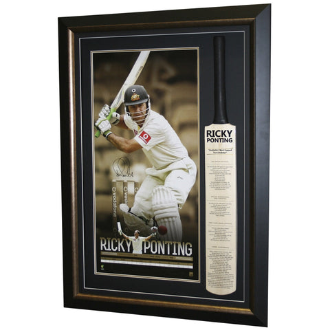Icons of Sport Ricky Ponting Signed Print - SuperSaverAU - view 1