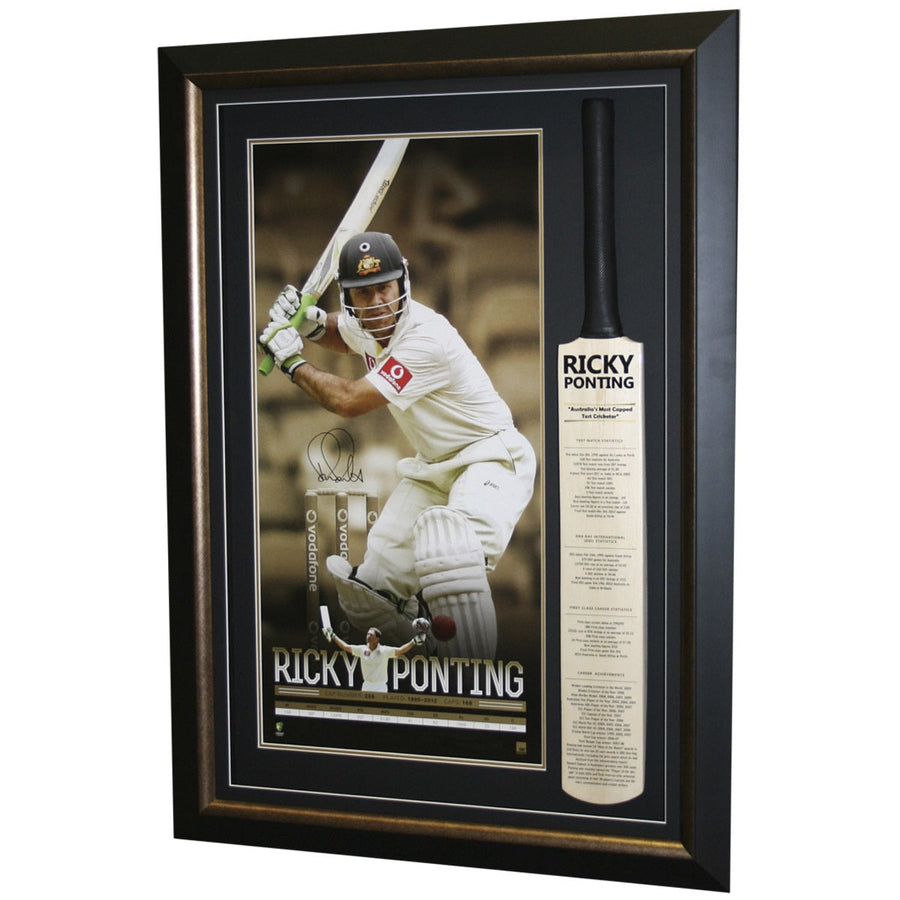Icons of Sport Ricky Ponting Signed Print - SuperSaverAU - view 1
