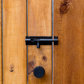 Taskmaster 75mm Matte Black Solid Brass Barrel Bolt for Gates and Doors