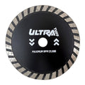 Ultra Tuff Turbo Diamond Blade - 76mm Dia - Fast Cutting - 3/8" Bore - SuperSaverAU - view 2