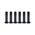 Adoored 85mm Black Monument Door Stop - 6 Pack - Wall Protection - SuperSaverAU - view 2