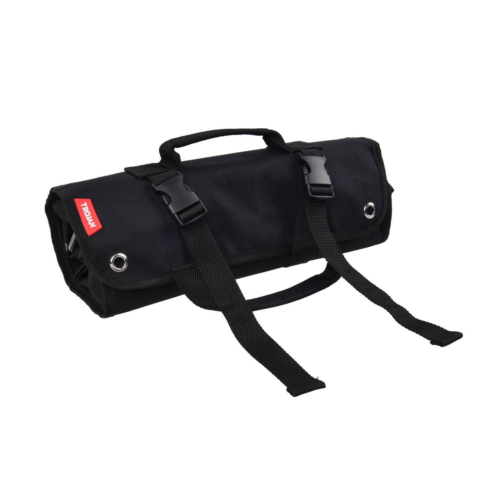 Trojan 5 Pouch Tool Roll - Zippered Storage with Carry Straps
