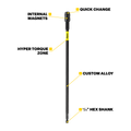Kango 75 Hypertorque Impact Extension Bar Set - 4 Piece - 450mm - SuperSaverAU - view 3