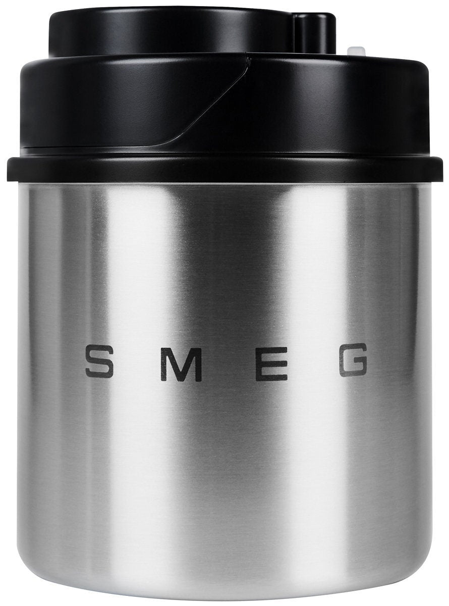 Smeg coffee vacuum canister - stainless steel finish - coffee machine accessory - 38508-730