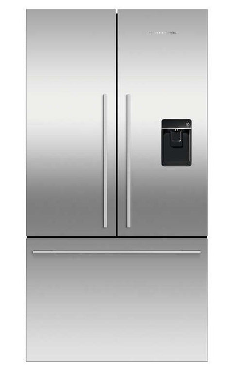 Fisher & Paykel Series 7 569L French Door Fridge - EZKleen Stainless Steel - Ice Maker - RF610ADUX5