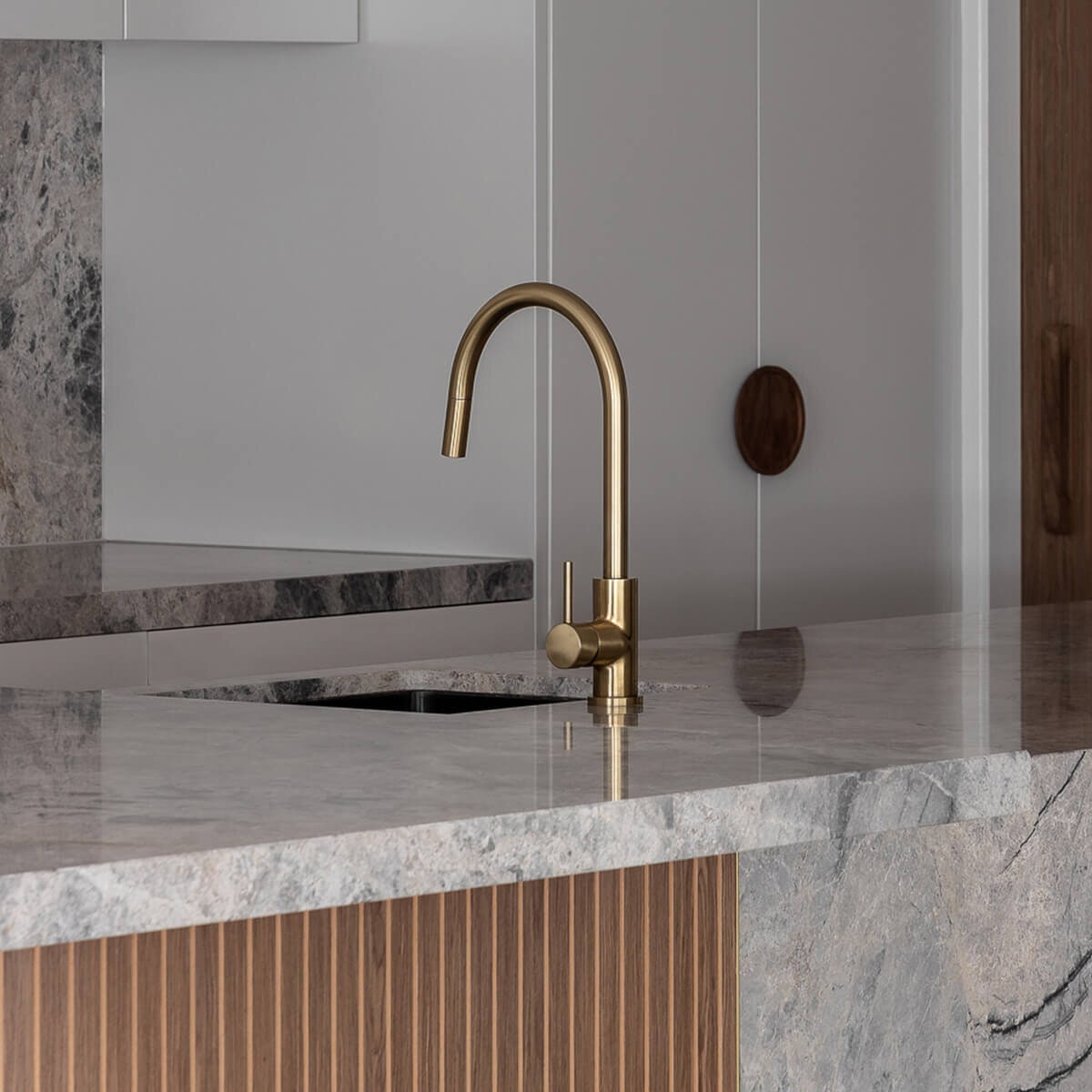 Titan single bowl kitchen sink - everyday matte gunmetal finish, AISI316 stainless - TSGM52