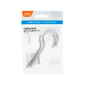 Taskmaster Ceiling Hook 2 Pack - 95 x 6 x 28mm - 316 Stainless Steel - Chrome - SuperSaverAU - view 1