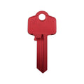 EHI Blank Key - 53mm x 25mm - Aluminium - Red - SuperSaverAU - view 1