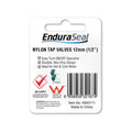 EnduraSeal 12mm Nylon Tap Valves Hot and Cold - 2 Pack