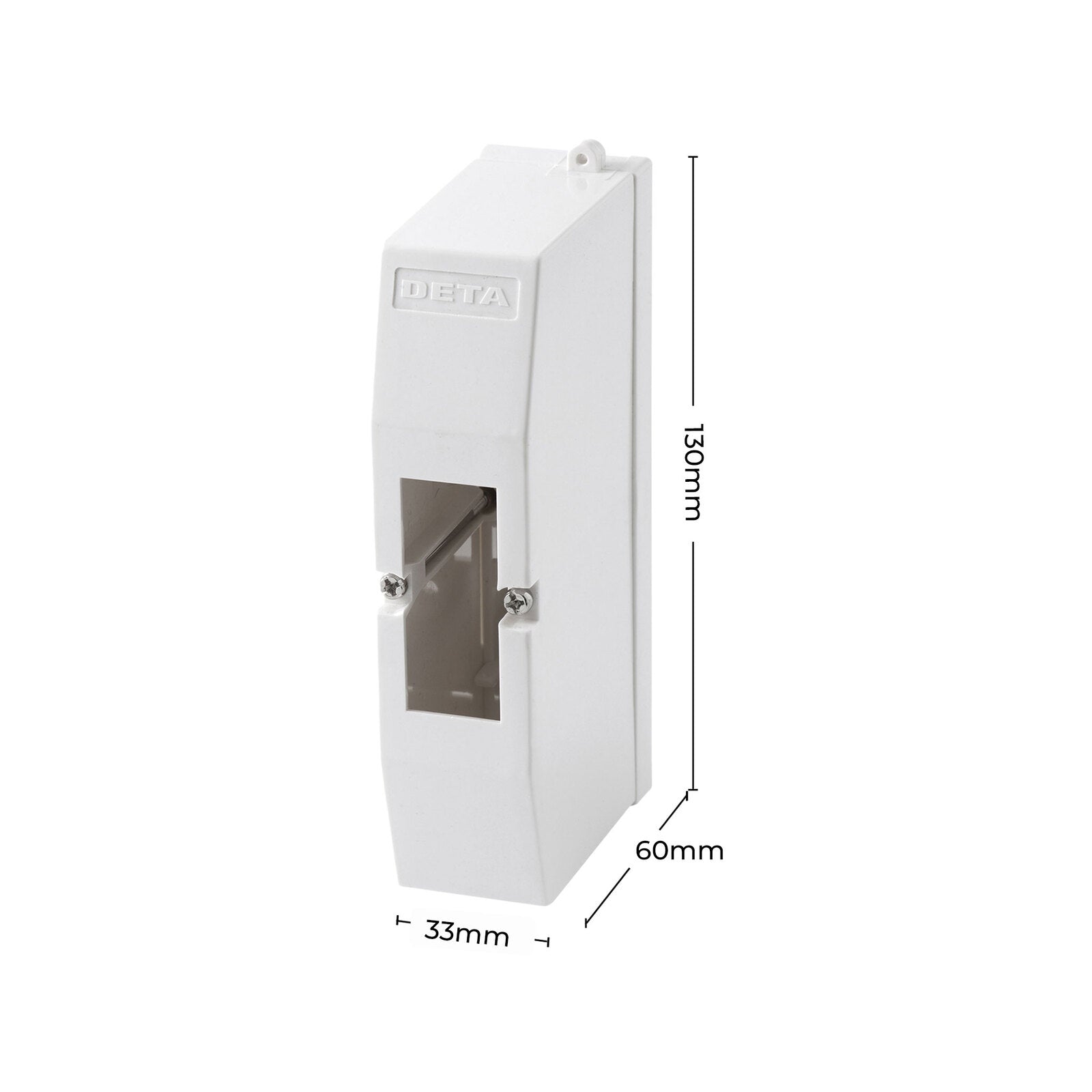 DETA Module 1 Enclosure White Polycarbonate 6701B
