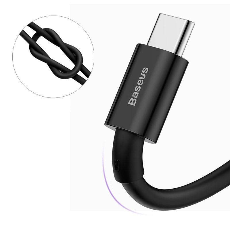 66W USB to Type-C Fast Charging Cable - 2 m, Pack of 2 - view 3