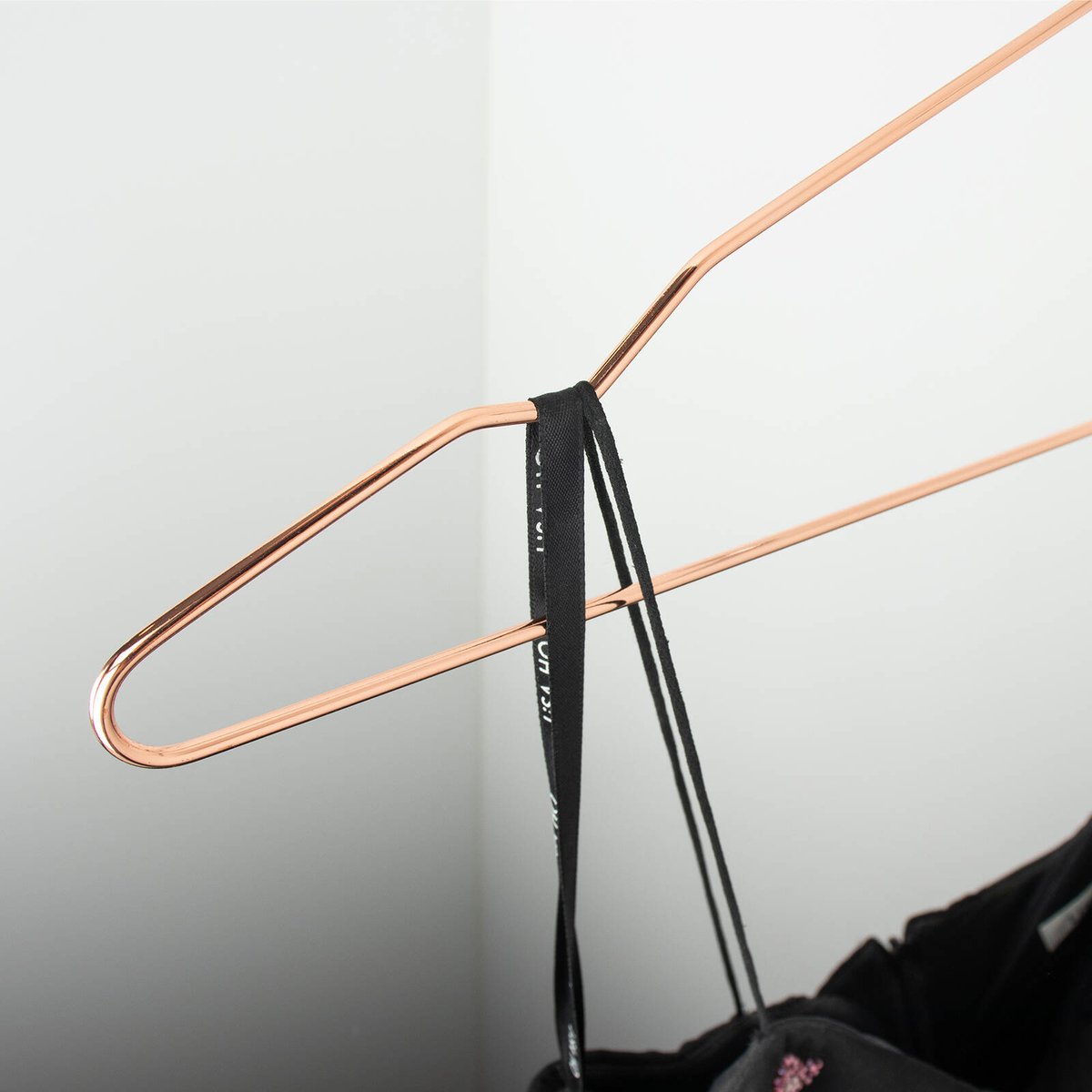 Practa Copper Metal Clothes Hangers 10 Pack - 420mm x 205mm - Durable & Space-Saving