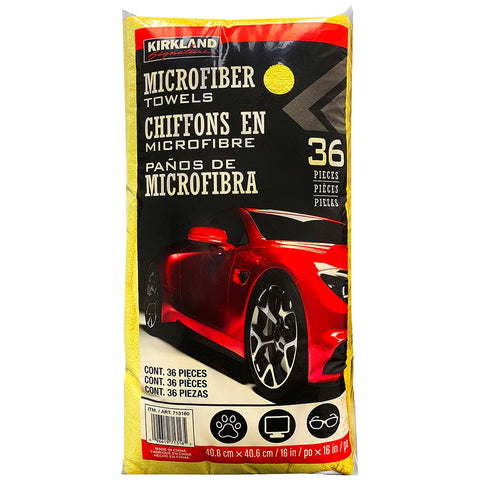 Kirkland Signature Microfibre Towel 36 Pieces 2 Pack - SuperSaverAU - view 2