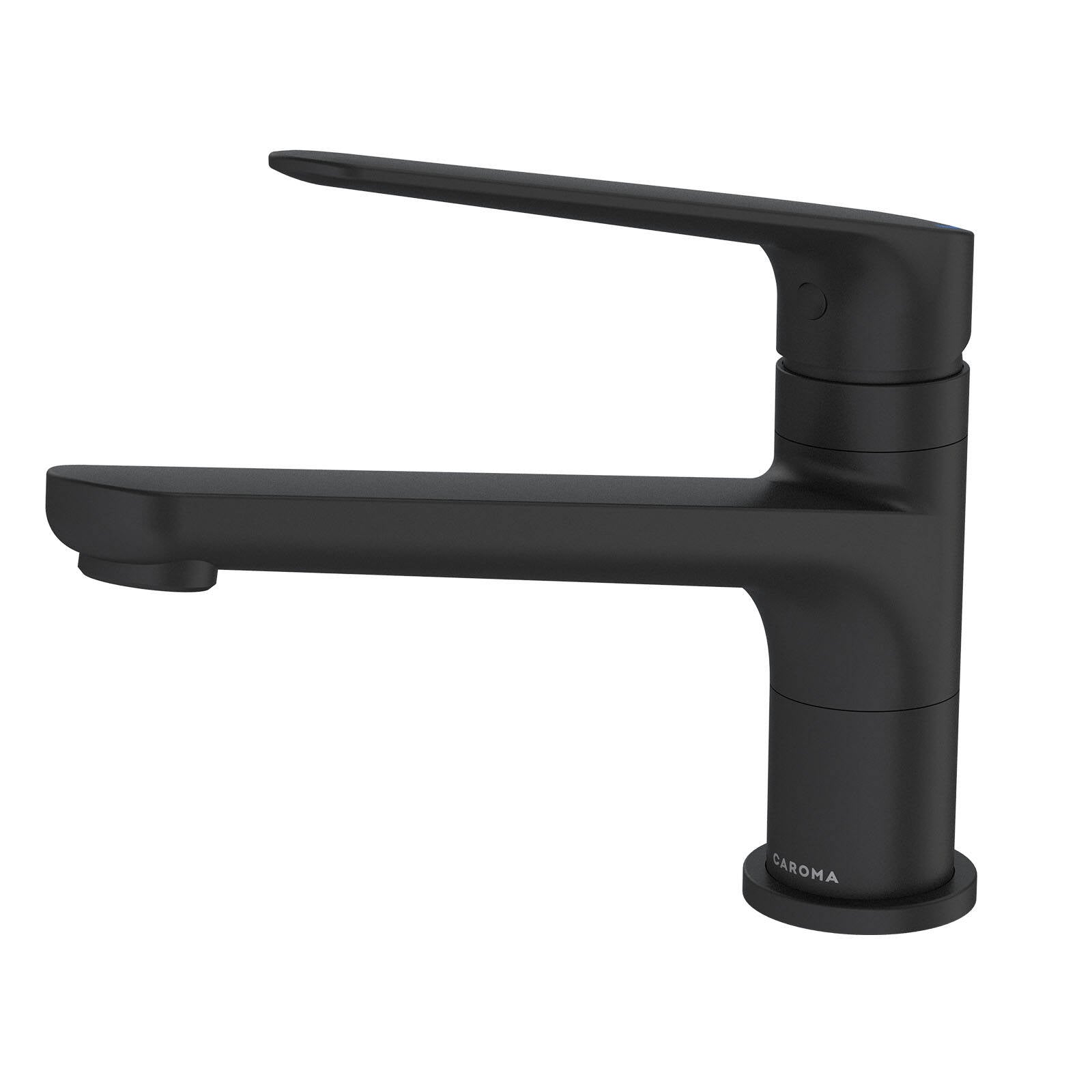 HomeCare by Caroma Black Matte Assistant Living Sink Mixer, 7.5L/min 4 Star WELS Brass