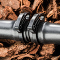 Pope 25mm Single Barbed Joiner Black 1000kPa Poly Irrigation Fitting