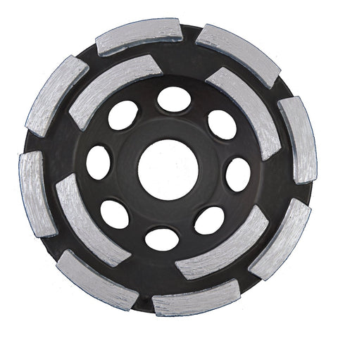 Dta 100mm Dual Row Grinding Disc - Diamond Cup - Steel - Surface Prep - SuperSaverAU - view 1