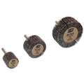 Craftright Sanding Flap Wheel Set 60 Grit - 3 Piece