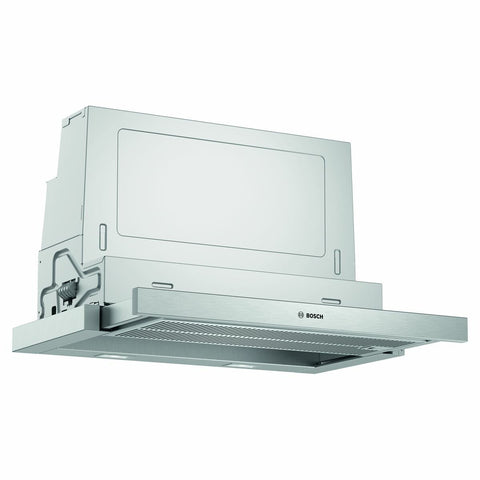 Bosch Serie 4 60cm Slideout Rangehood - Stainless Steel Fascia, 399m³/h Max, LED Lighting - DFS067A51A