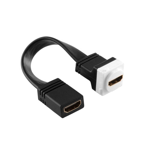 Deta HDMI Insert - 20mm x 120mm - Plastic - Flexible Cable - SuperSaverAU - view 1
