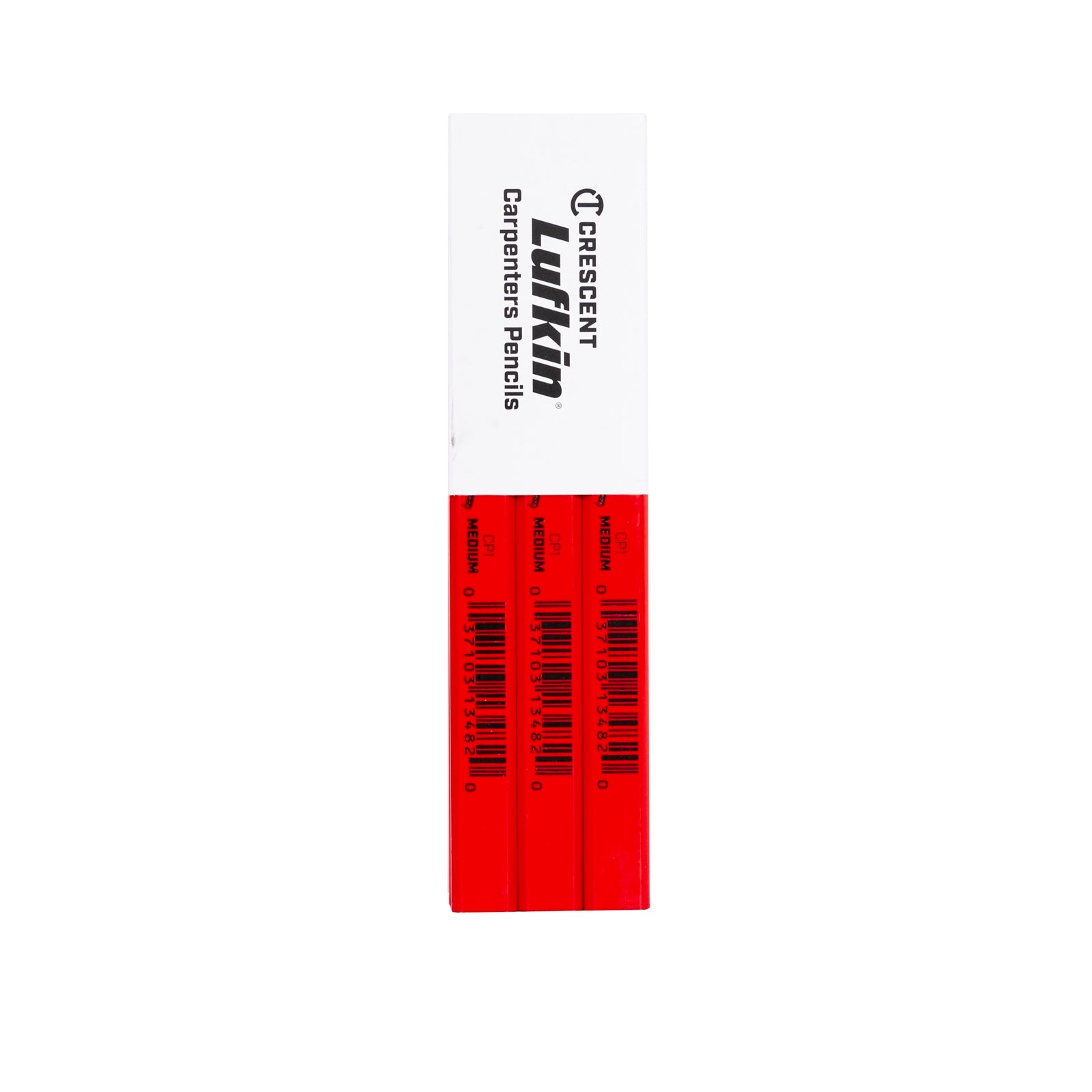 Crescent Lufkin Medium Red Carpenters Pencil, Wood, Waterproof Marking Tool