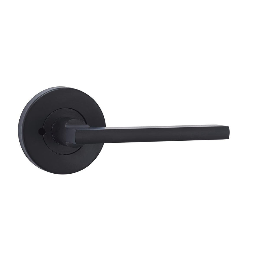 Lemaar Black Orba Privacy Set - 65mm - Zinc - Electroplated Finish - SuperSaverAU - view 1