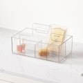 The Container Store 9 Piece Bath/Cosmetic Pack 1 - Clear PET, Drawer and Countertop - VTCS-BATHCOSM-P1