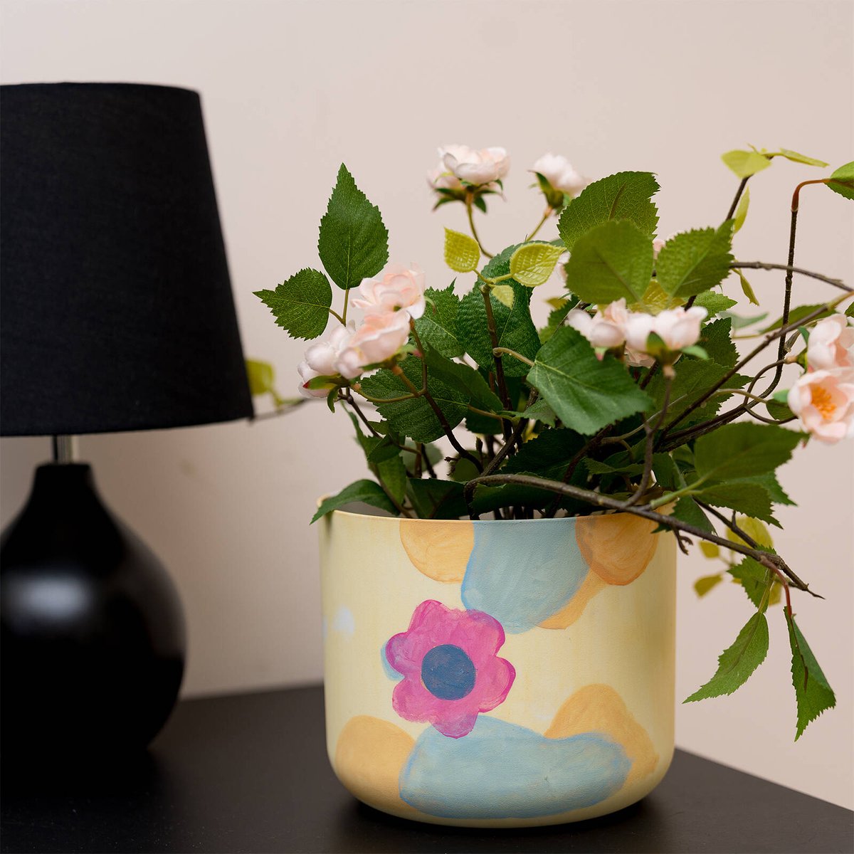 Crafted Paint Your Own Pot Kit - Daisy Hiking Trail - 2 Pots - 160mm - Assorted - SuperSaverAU - view 5